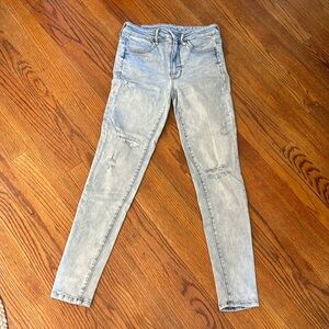 American Eagle hi rise jegging jeans